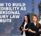 Why is it important for your personal injury law website to be credible online?